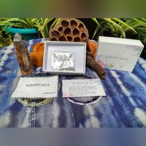 New Winnicaca Sterling Silver Treble Clef Dragonfly Necklace